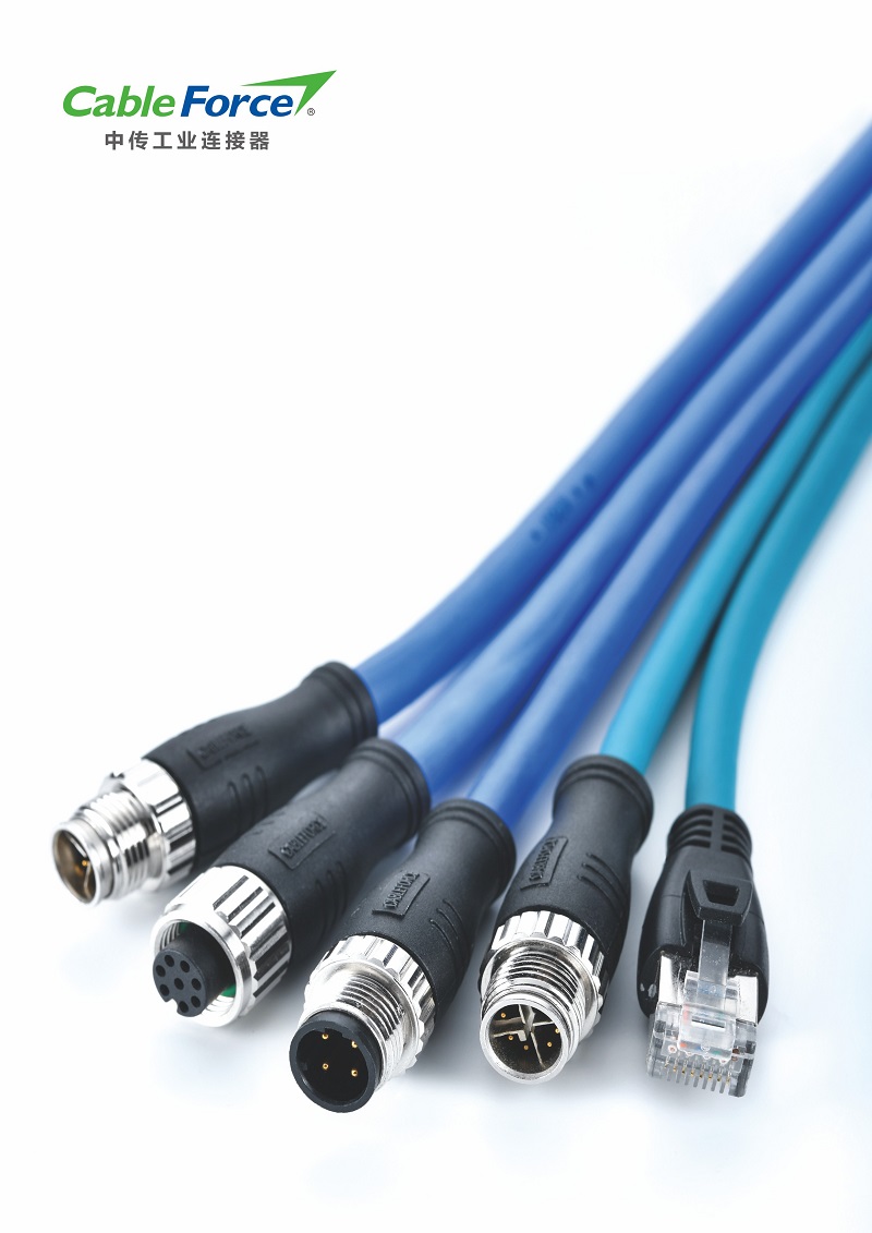 M12 Connector molded cables